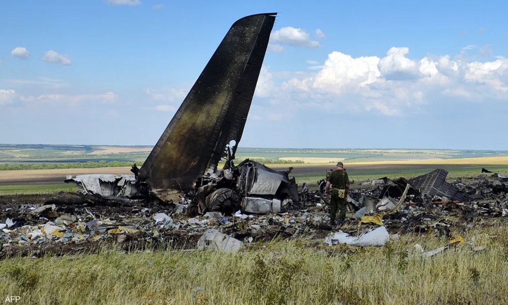 تحطم طائرة روسية على متنها 65 أسير حرب أوكرانيًّا
