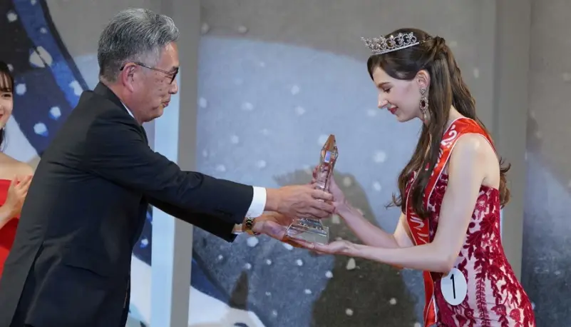 فوز أوكرانية بـ”ملكة جمال اليابان” يثير جدلاً