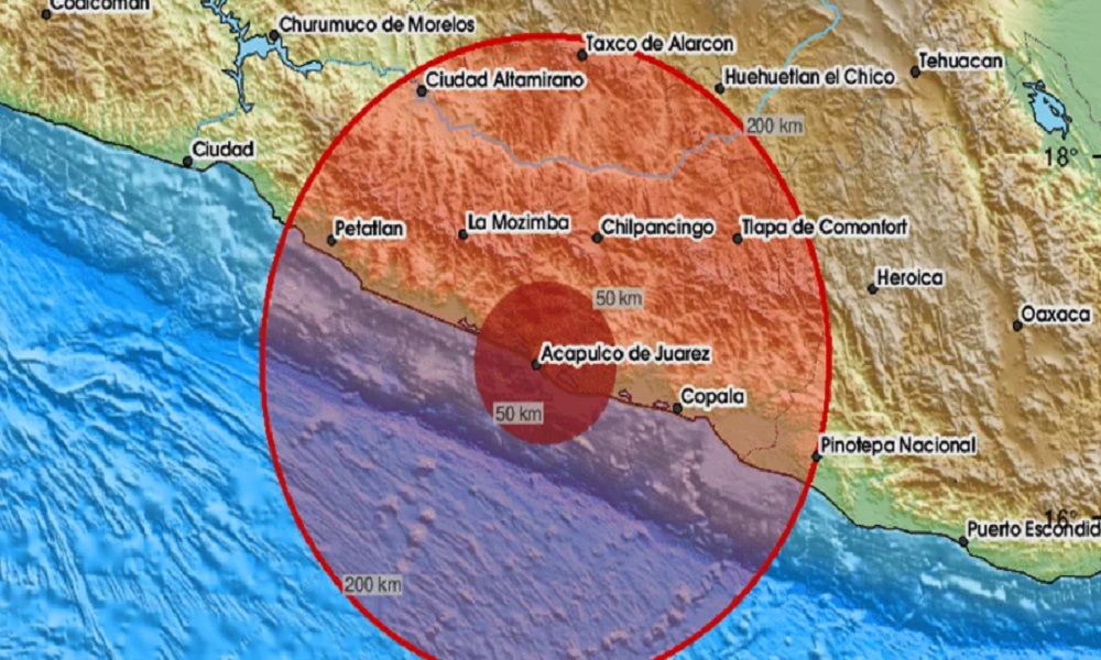 زلزال بقوة 5 درجات يهز مدينة مكسيكية