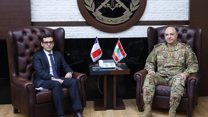سيجورنيه أكّد أهمية دور الجيش في حفظ أمن لبنان