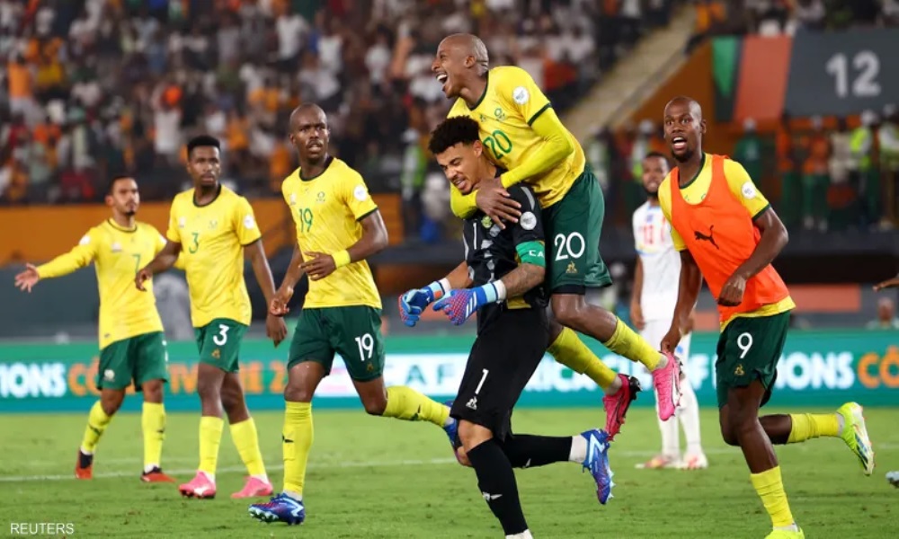 جنوب إفريقيا تنتزع برونزية كأس الأمم من الكونغو