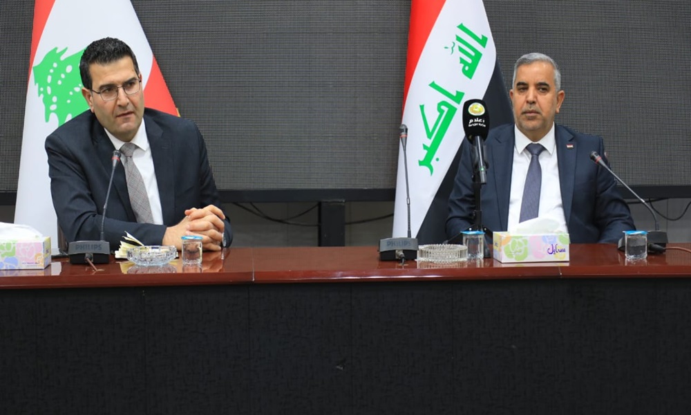إجتماع موسّع بين وزير الزراعة ونظيره العراقي