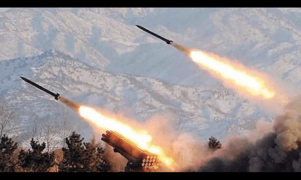 بالفيديو: أكثر من 50 صاروخًا من لبنان باتجاه الجولان