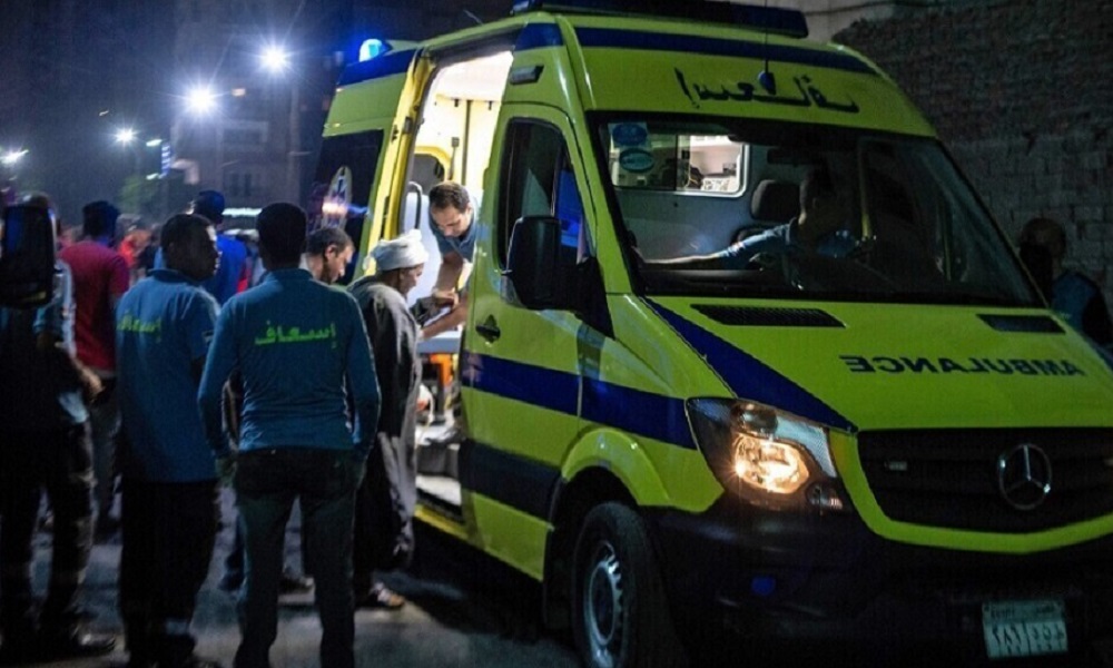 مصرع فتاة وإصابة 7 آخرين في حادث مأساوي بمصر