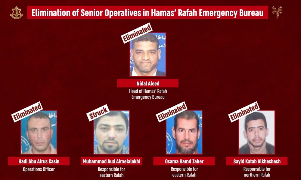إسرائيل تعلن تصفية قيادات بارزة من حماس