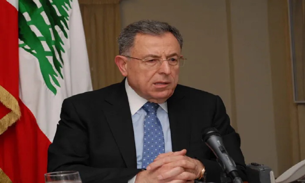 السنيورة: أمان لبنان بوحدته وليس بـ”الحزب”