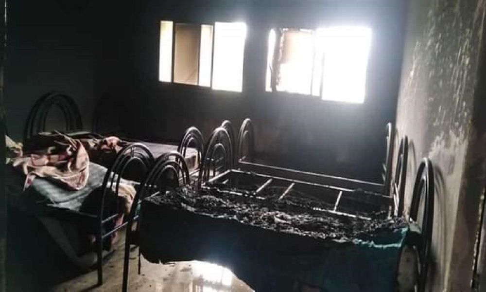 حريق في دار رعاية في عكار