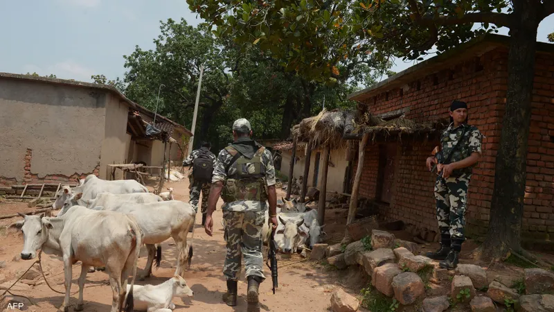 مقتل 29 متمردا بتبادل إطلاق نار مع الشرطة في الهند