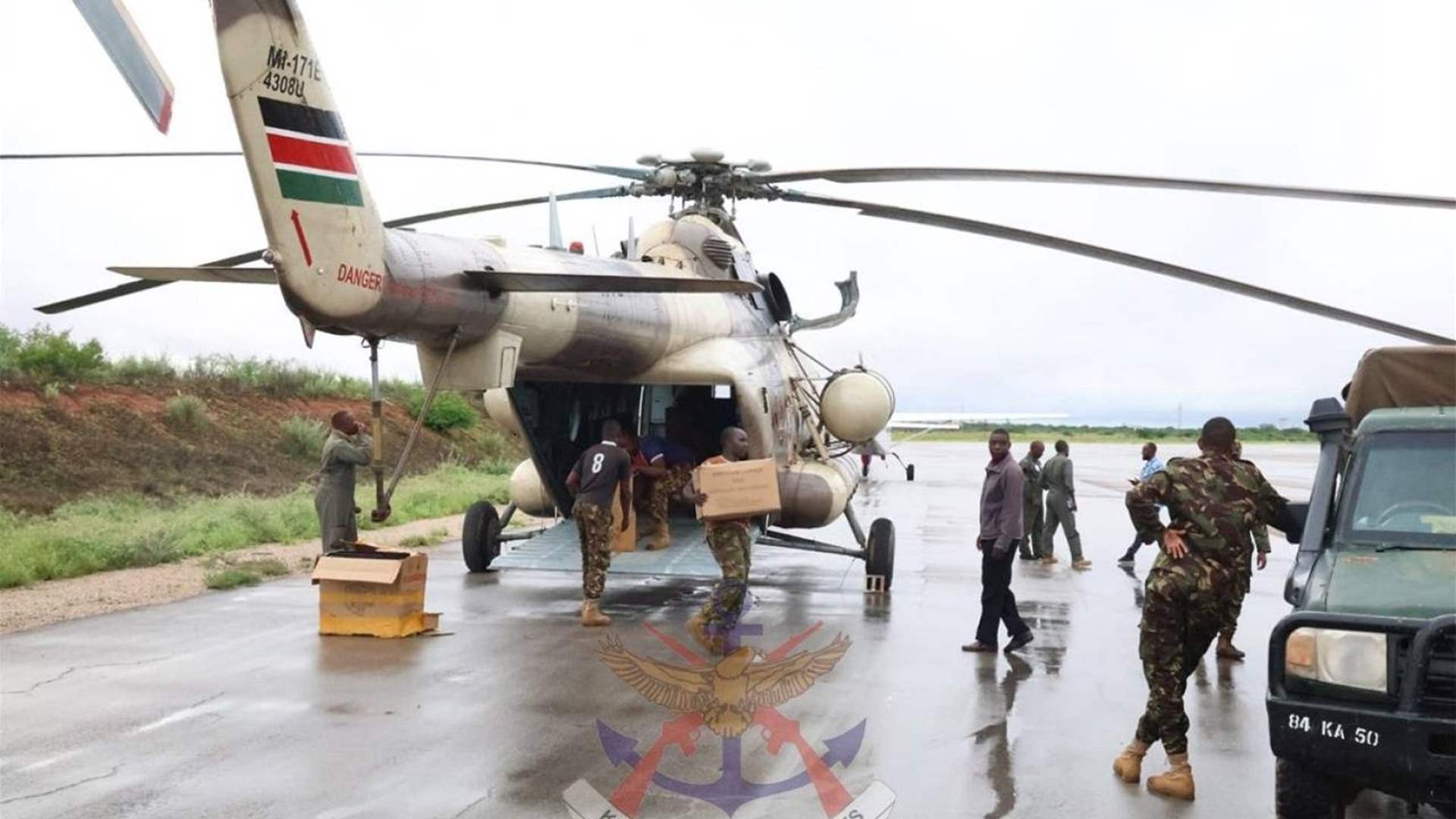تحطم مروحية في كينيا على متنها قائد الجيش