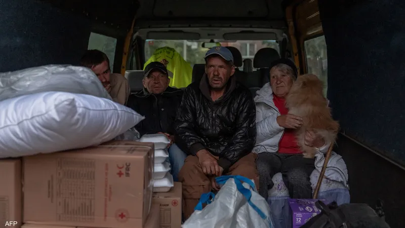 إخلاء أكثر من 4000 شخص من منطقة خاركيف