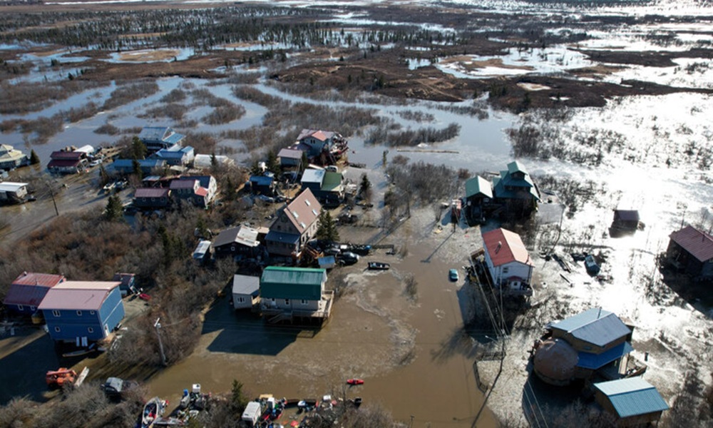 كارثة في ألاسكا بعد ذوبان جليد الأنهار