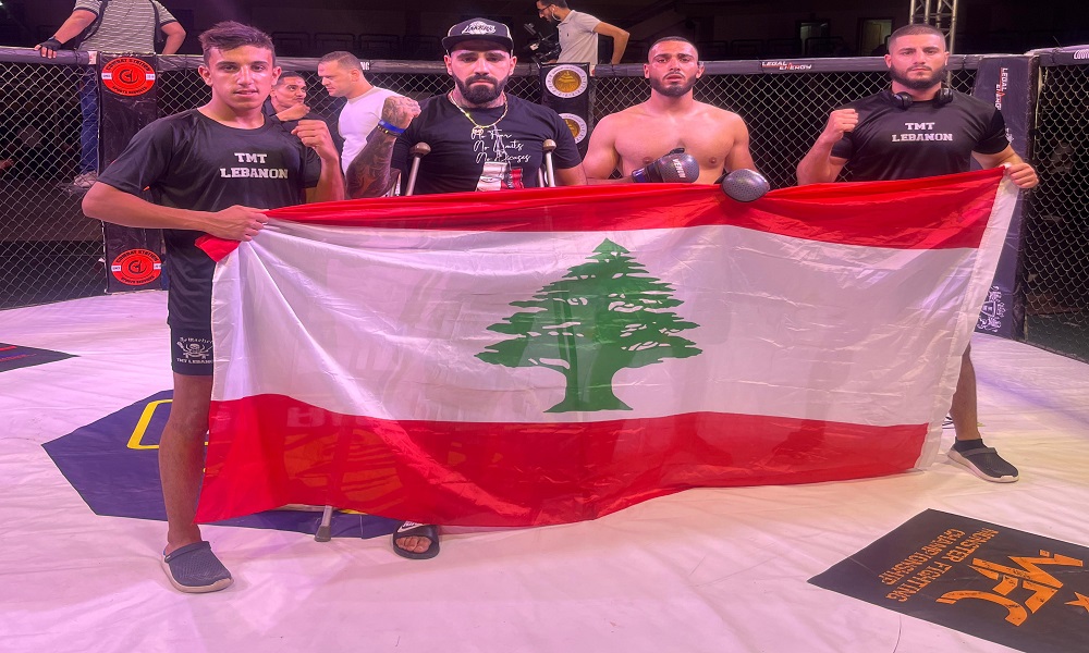 نادي tmt lebanon يفوز بثلاث ميداليات ذهبية ببطولة MMA دولية في مصر