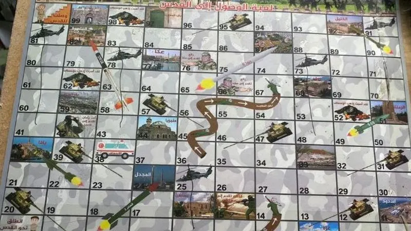 إسرائيل تعثر على نسخة حماس من لعبة “السلالم”
