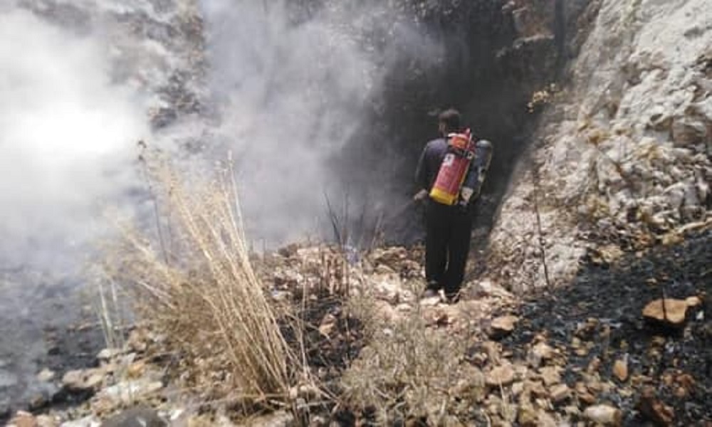 عمليات إخماد الحريق في القطراني مستمرّة