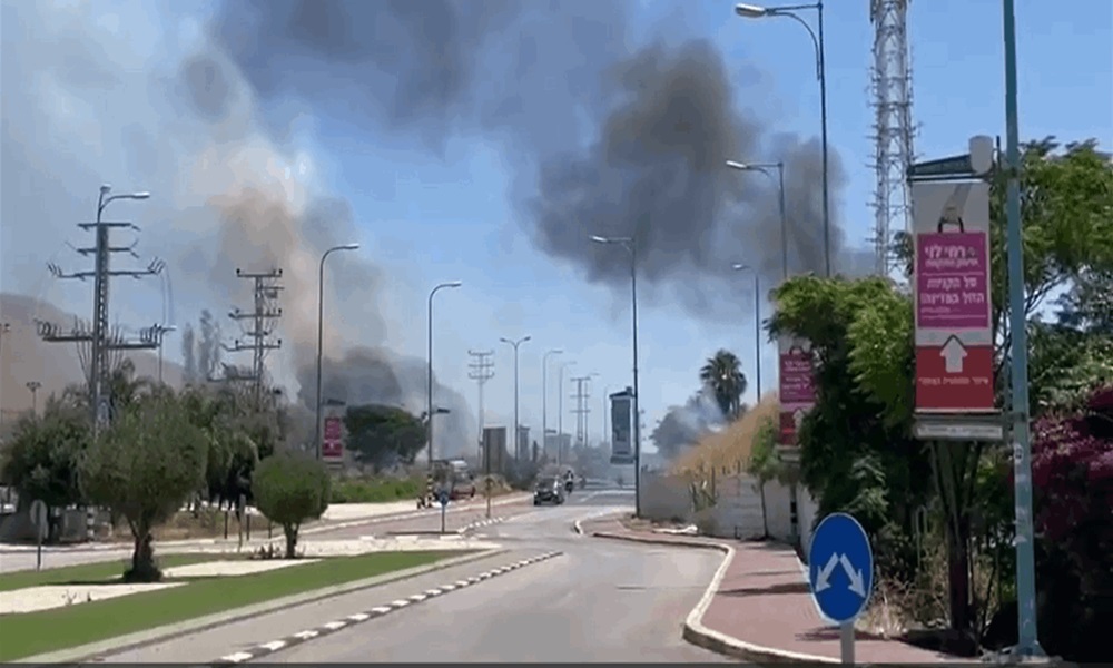 أضرار جسيمة في قاعدة إسرائيلية بعد صاروخ أطلق من لبنان (فيديو)