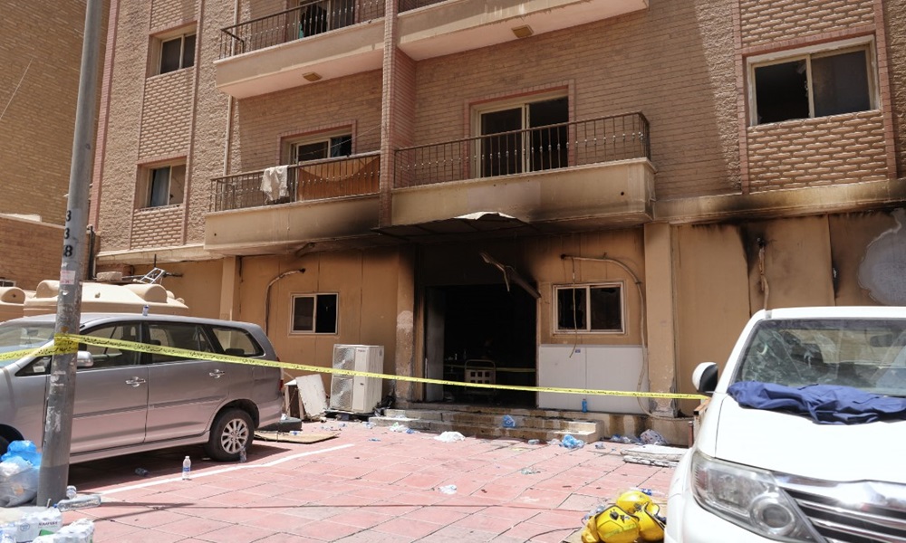 الكشف عن سبب حريق المنقف في الكويت
