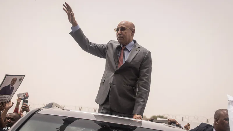 انتخاب غزواني رئيسا لموريتانيا لولاية ثانية