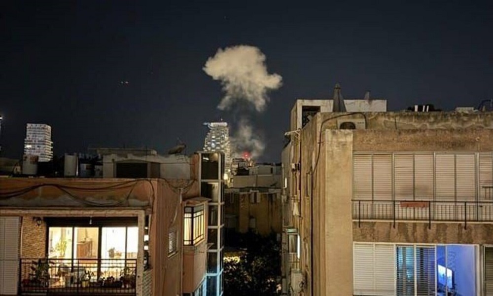 بيان للجيش الإسرائيلي إثر “سقوط هدف جوي على تل أبيب”