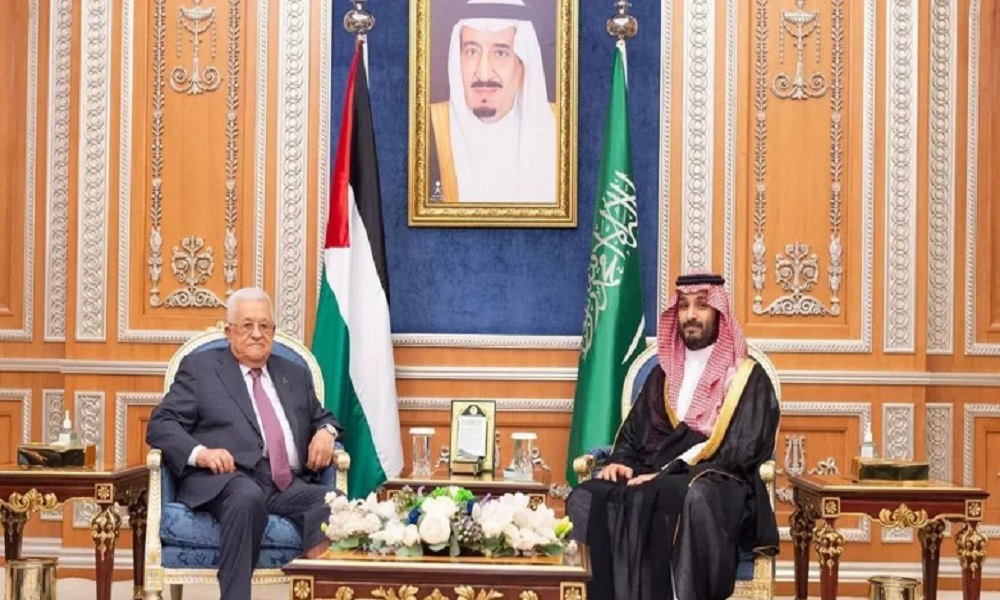 ولي العهد السعودي: نقف بجانب الشعب الفلسطيني