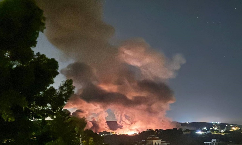 بالفيديو: جولة جديدة من الغارات على جنوب لبنان