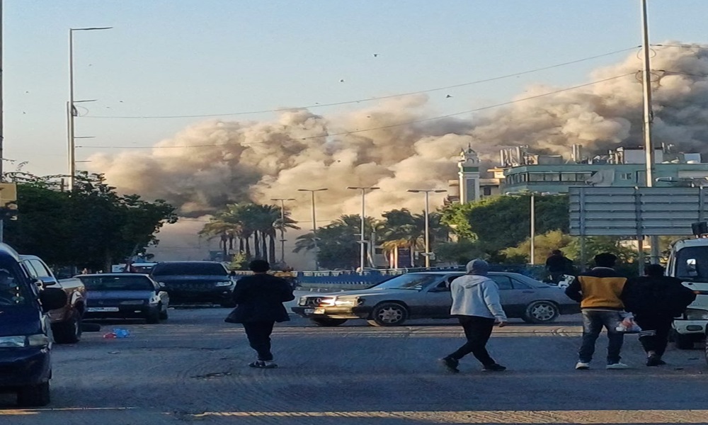 بالفيديو: الضاحية الجنوبية تحت القصف