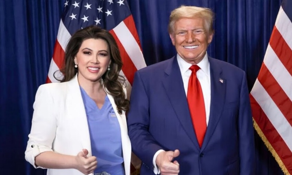 طبيبة أردنية تحظى بدعم ترامب