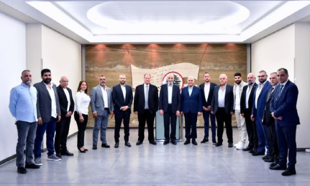 جعجع التقى المجلس البلدي المنتخب في غبالة