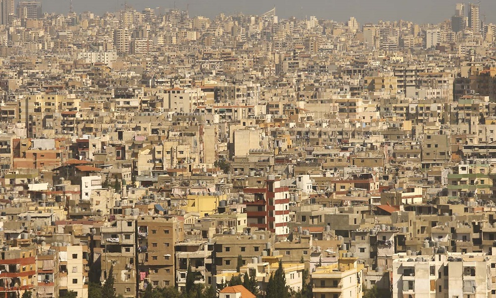 الجيش يكشف على أحد الابنية في الضاحية