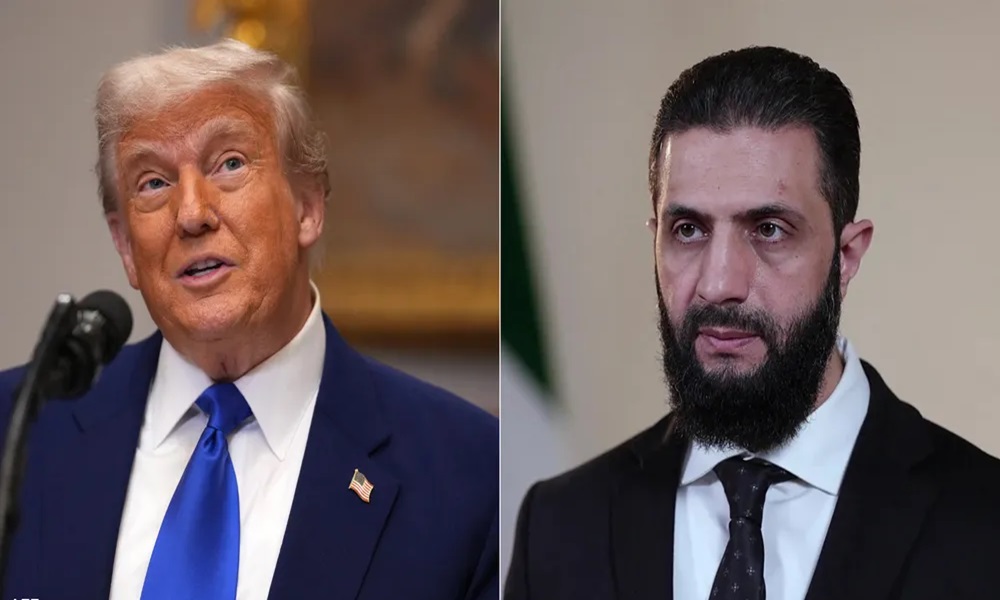 ترامب يلتقي الرئيس السوري في الرياض