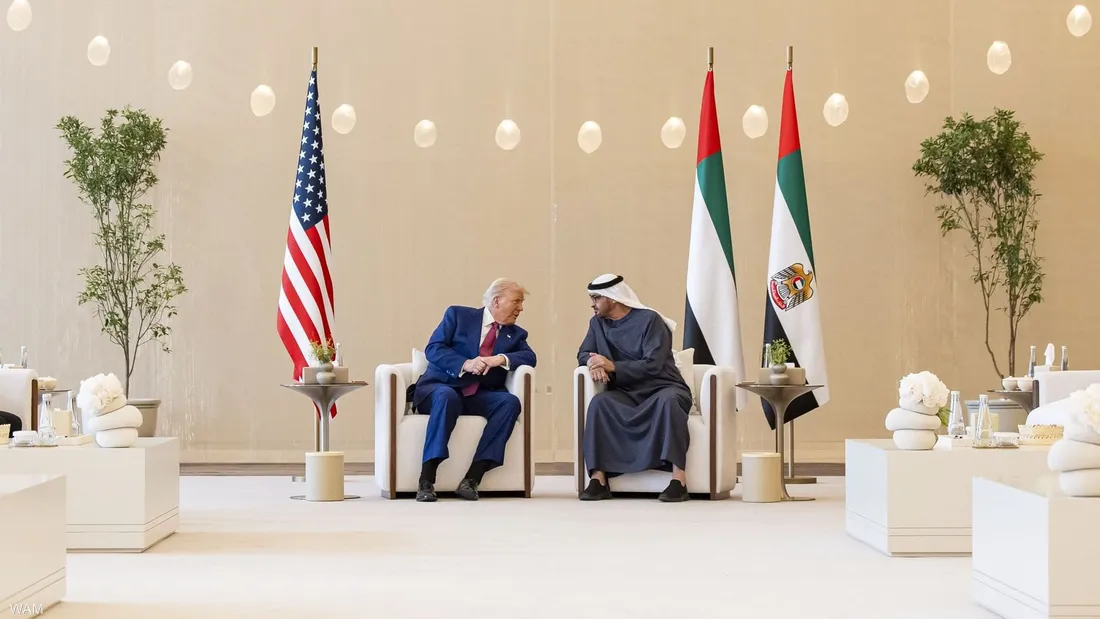 محمد بن زايد وترامب يؤكدان على تعزيز الشراكة