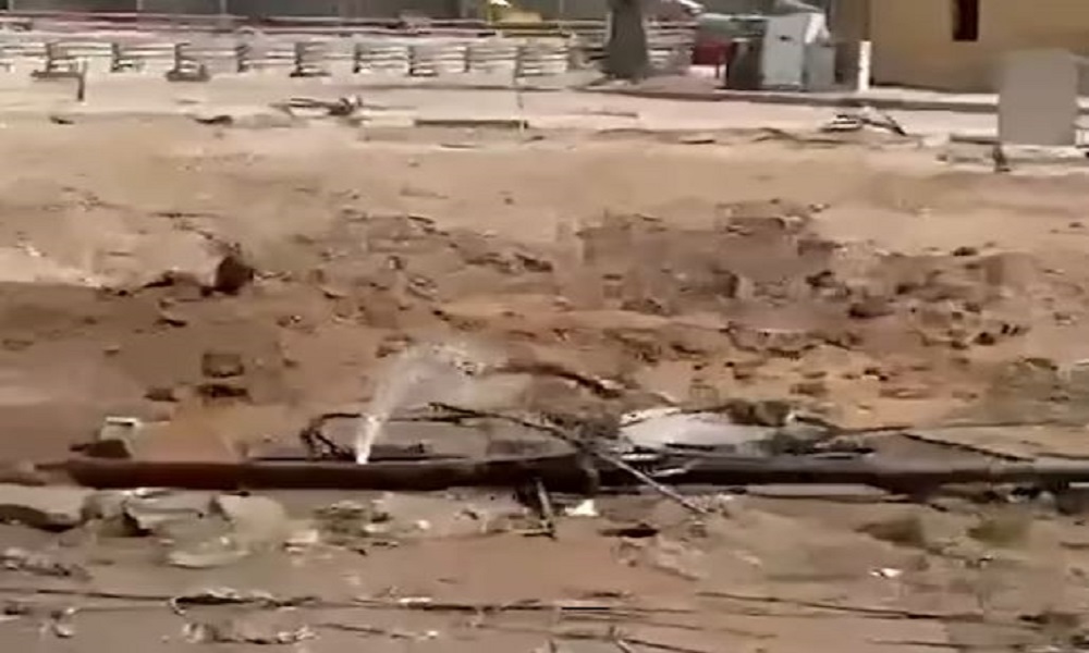 بالفيديو: استهداف محطة كهرباء في أسدود