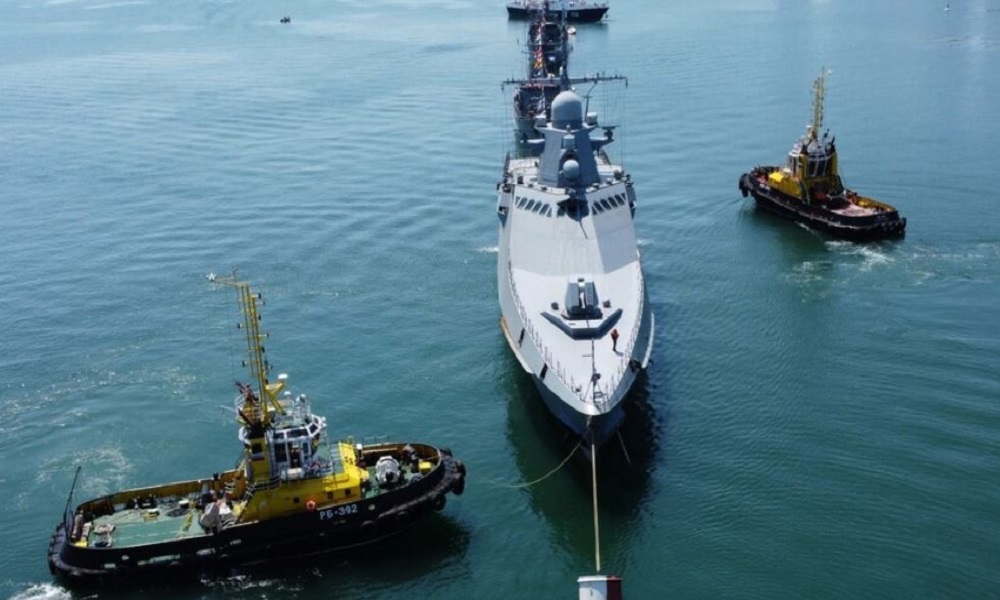 روسيا تدعم أسطولها بسفينة عسكرية جديدة