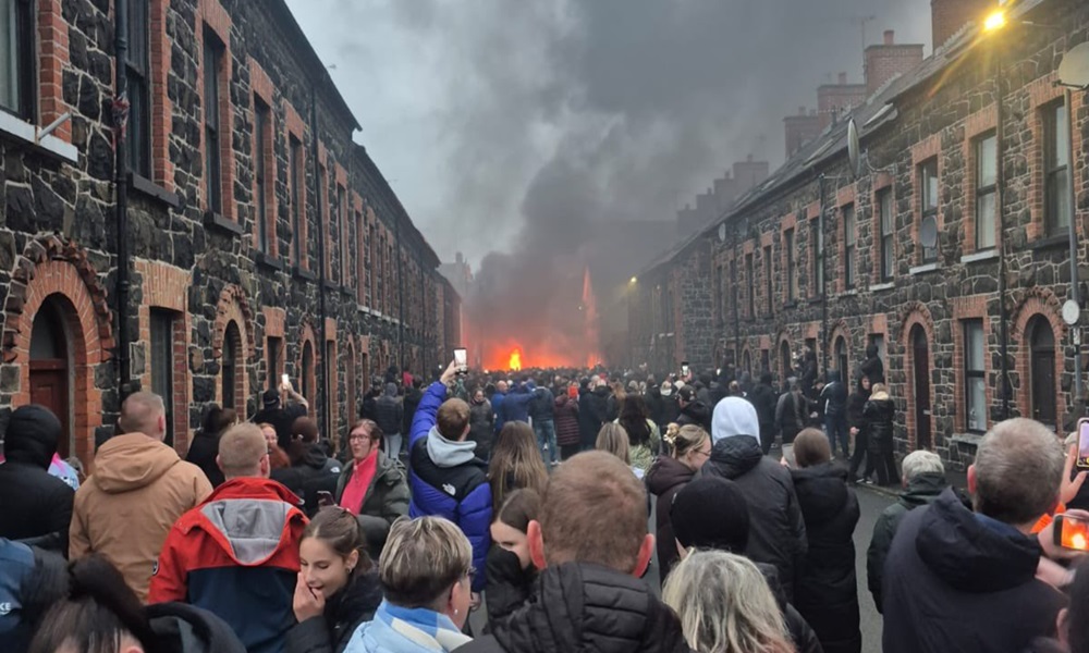 أعمال شغب واحتجاجات في إيرلندا الشمالية
