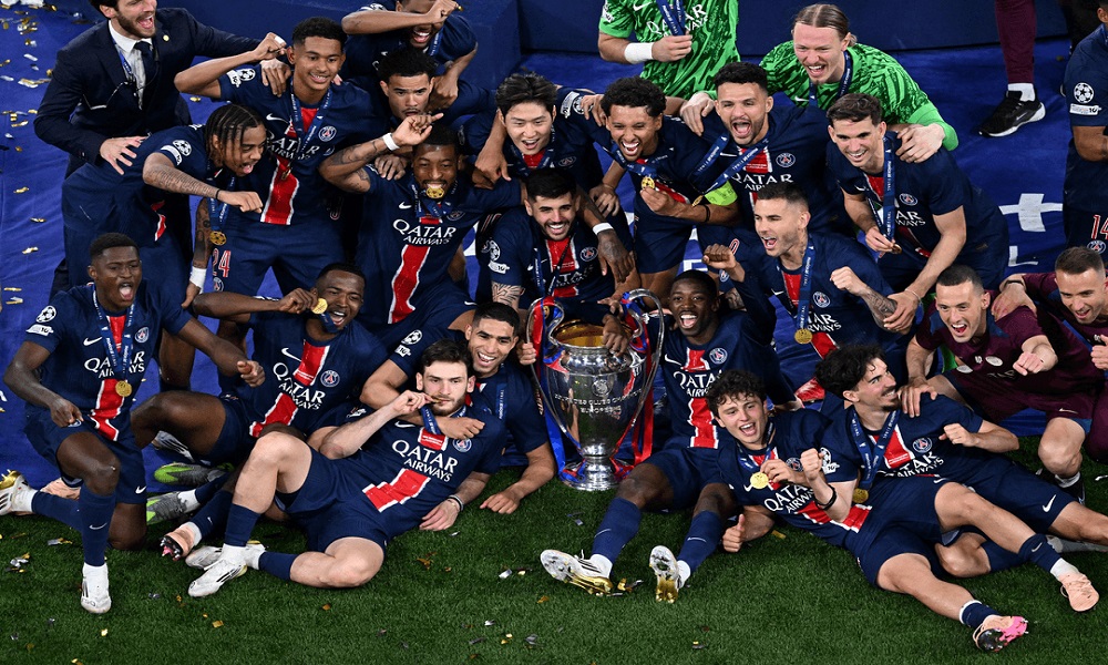 سان جيرمان يتوج بطلًا لكأس “أبطال أوروبا” (فيديو)
