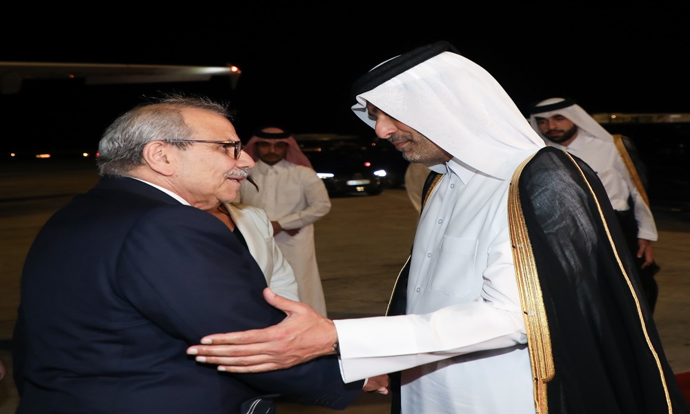سلام يصل قطر