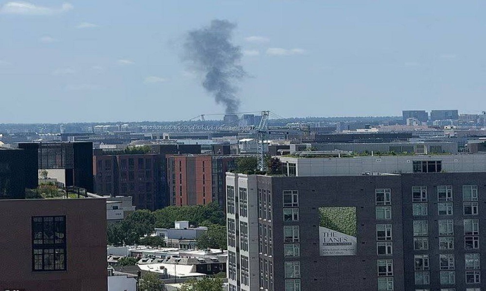 بالفيديو: انفجار آلية في أحد شوارع واشنطن