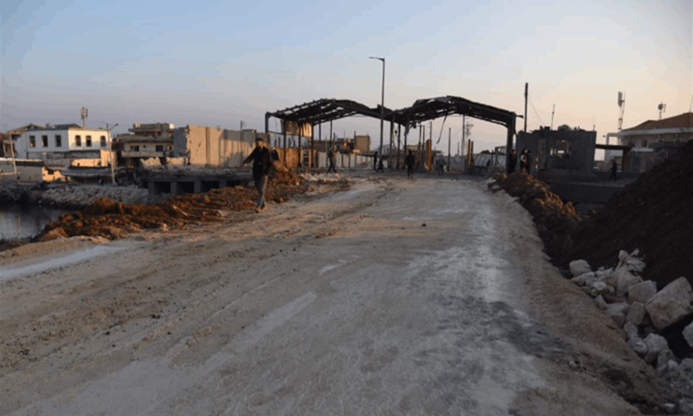 إعادة فتح معبر العريضة الحدودي بين سوريا ولبنان