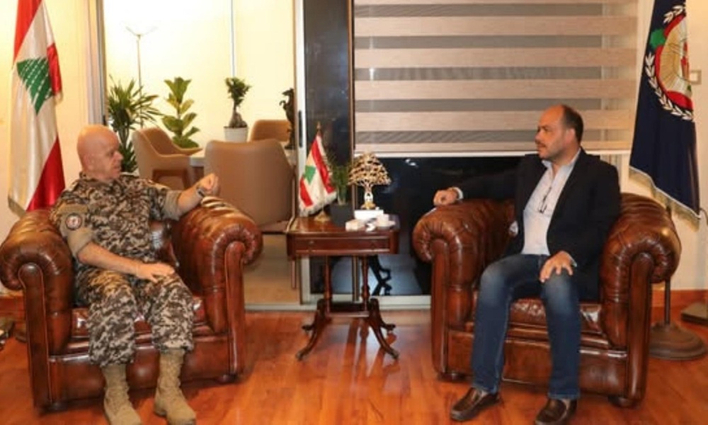 اللواء لاوندس استقبل زوارًا عدّة