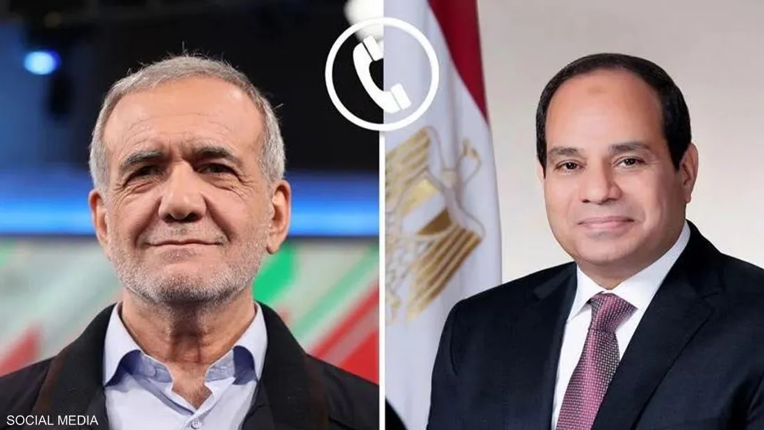 السيسي يؤكد لإيران موقف مصر من التصعيد الإسرائيلي