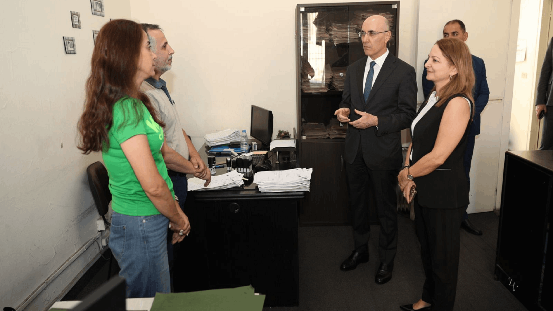 وزير الداخلية تفقد دوائر المديرية العامة للأحوال الشخصية