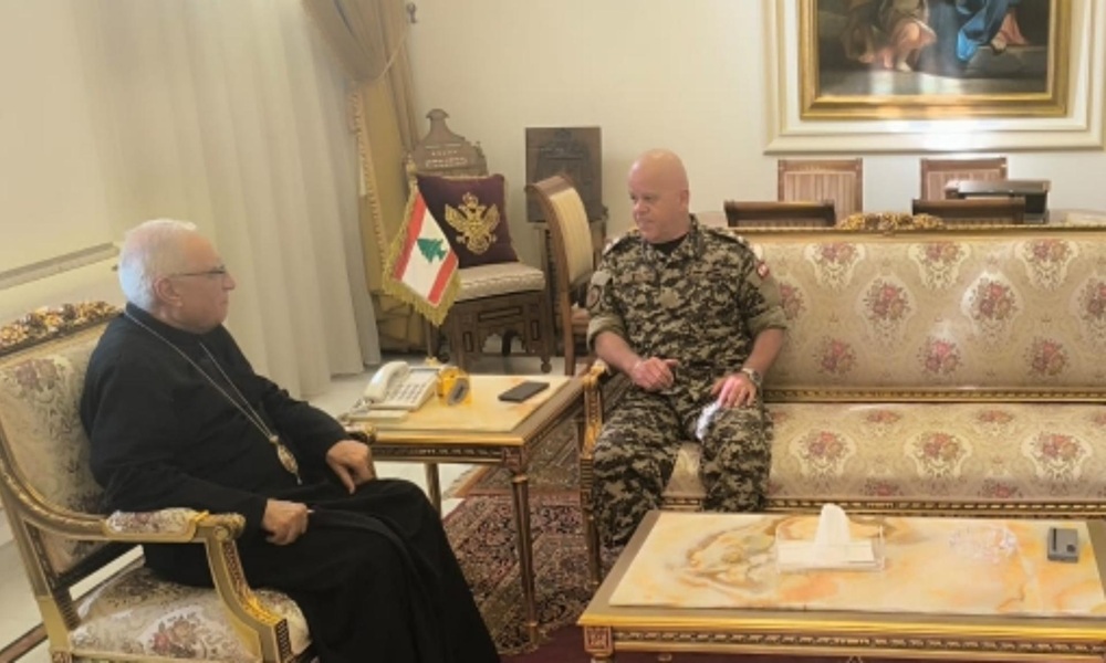 العبسي التقى لاوندس ورئيس عام الرهبانية المخلصية