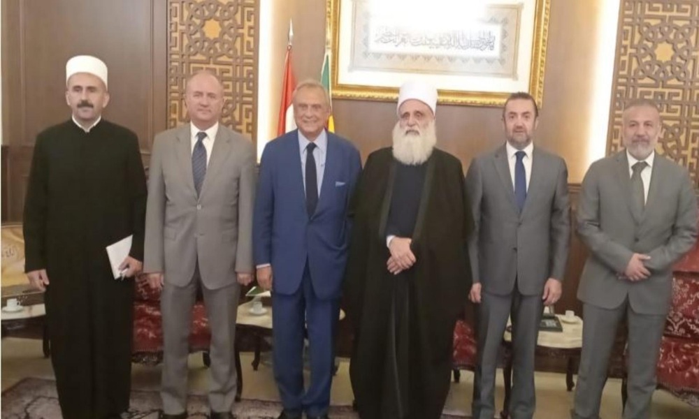 حبيب زار شيخ العقل: مصرف الإسكان لا يفرّق بين لبناني وآخر