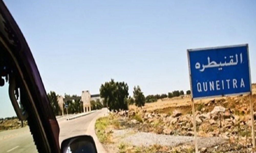 توغل إسرائيلي في القنيطرة