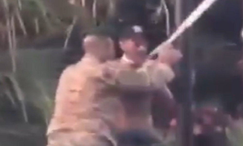 بالفيديو: الجيش يُنقذ شخصاً حاول الانتحار في صيدا