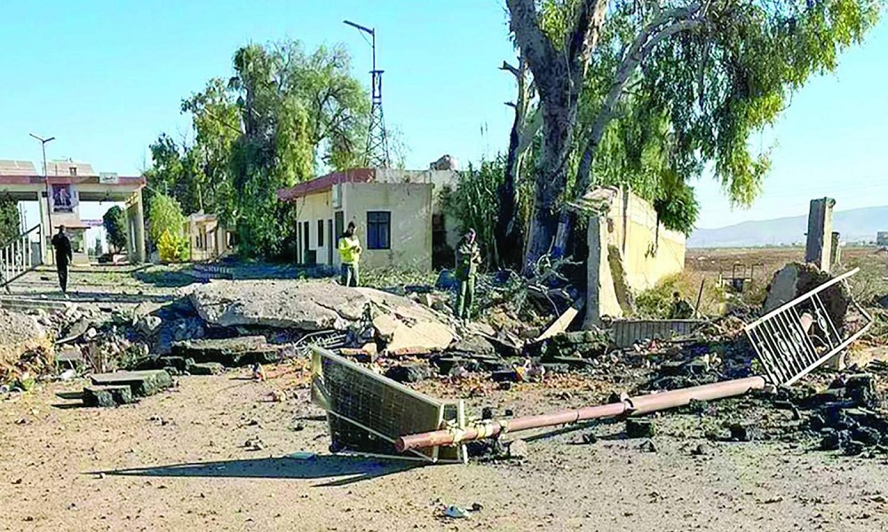 تأهيل المعابر الحدودية مع سوريا المتضررة من القصف