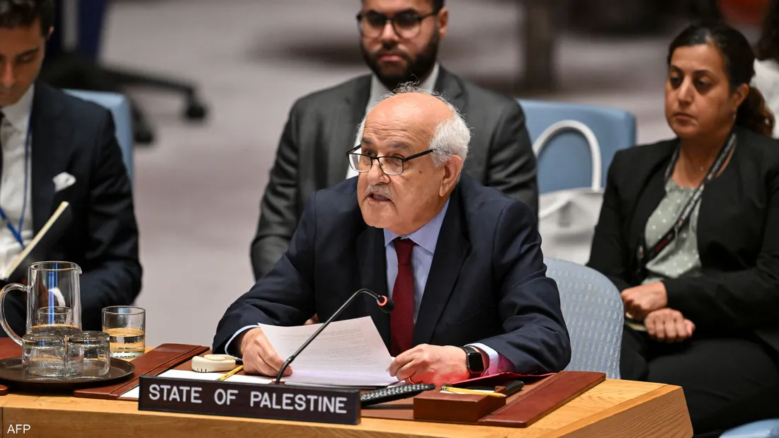 مندوب فلسطين: إسرائيل لا تبالي بميثاق الأمم المتحدة