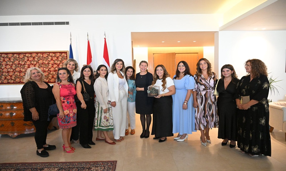 سفيرة النمسا تستضيف لجنة شؤون المرأة الكاثوليكية