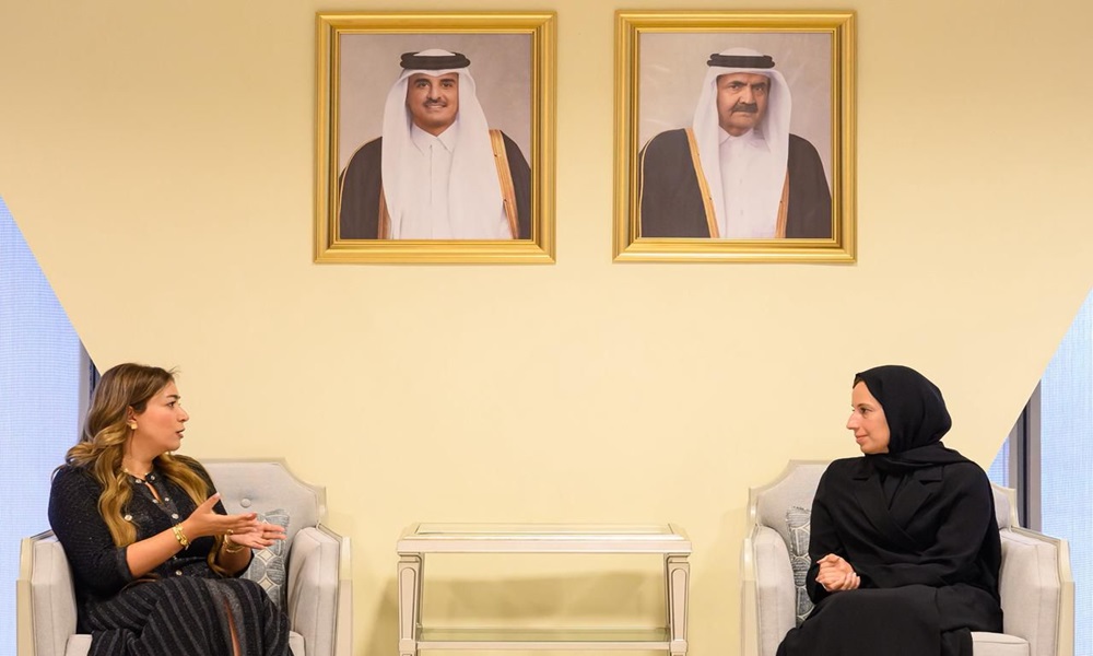لقاء لبناني – قطري لدعم قضايا المرأة
