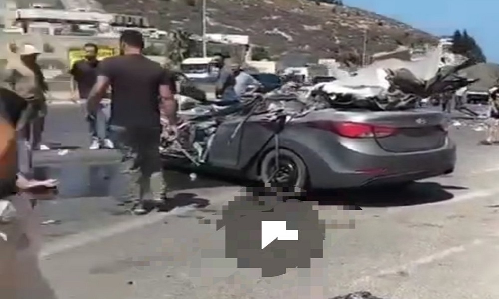 قتيل وجرحى بحادث سير مروّع على أوتوستراد البيسارية (فيديو)