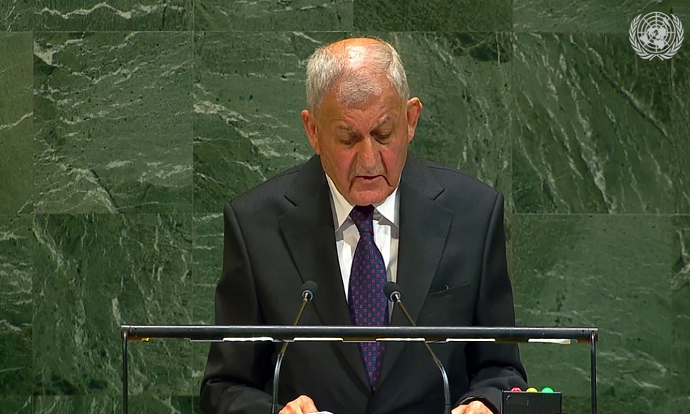 الرئيس العراقي: ندين الهجمات الإسرائيلية على لبنان وسوريا